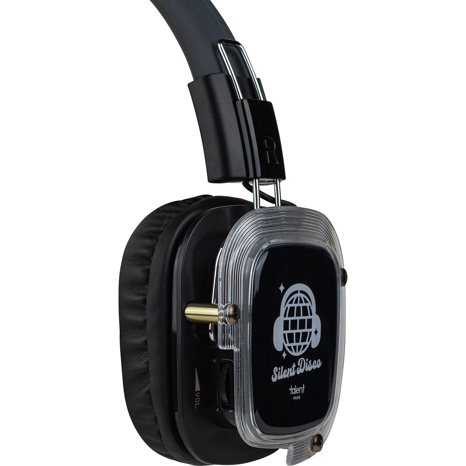 Talent Silent Disco Prism Color Changing Headphone 50 Piece